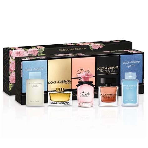 dolce gabbana perfume gift set|dolce gabbana perfume gift collection.